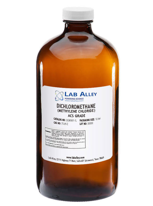 (Methylene Chloride) 99.50% Acs Reagent Grade, 1 Liter By Lab Alley