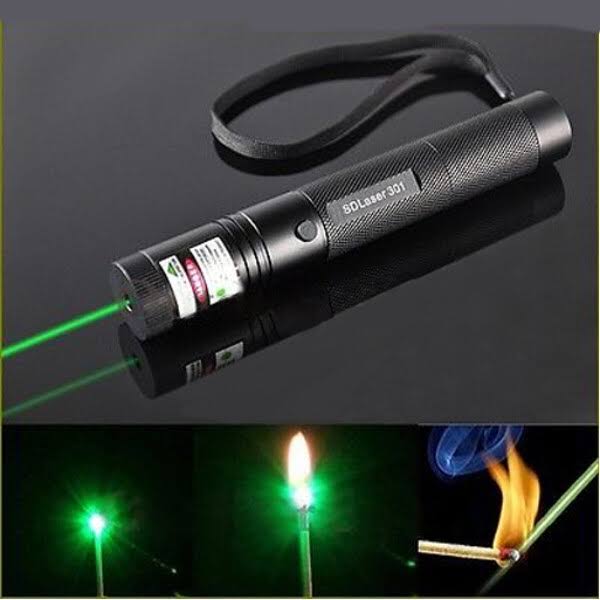 1000mw 532nm High Power Green Laser Pointer Kit Black Lt-301