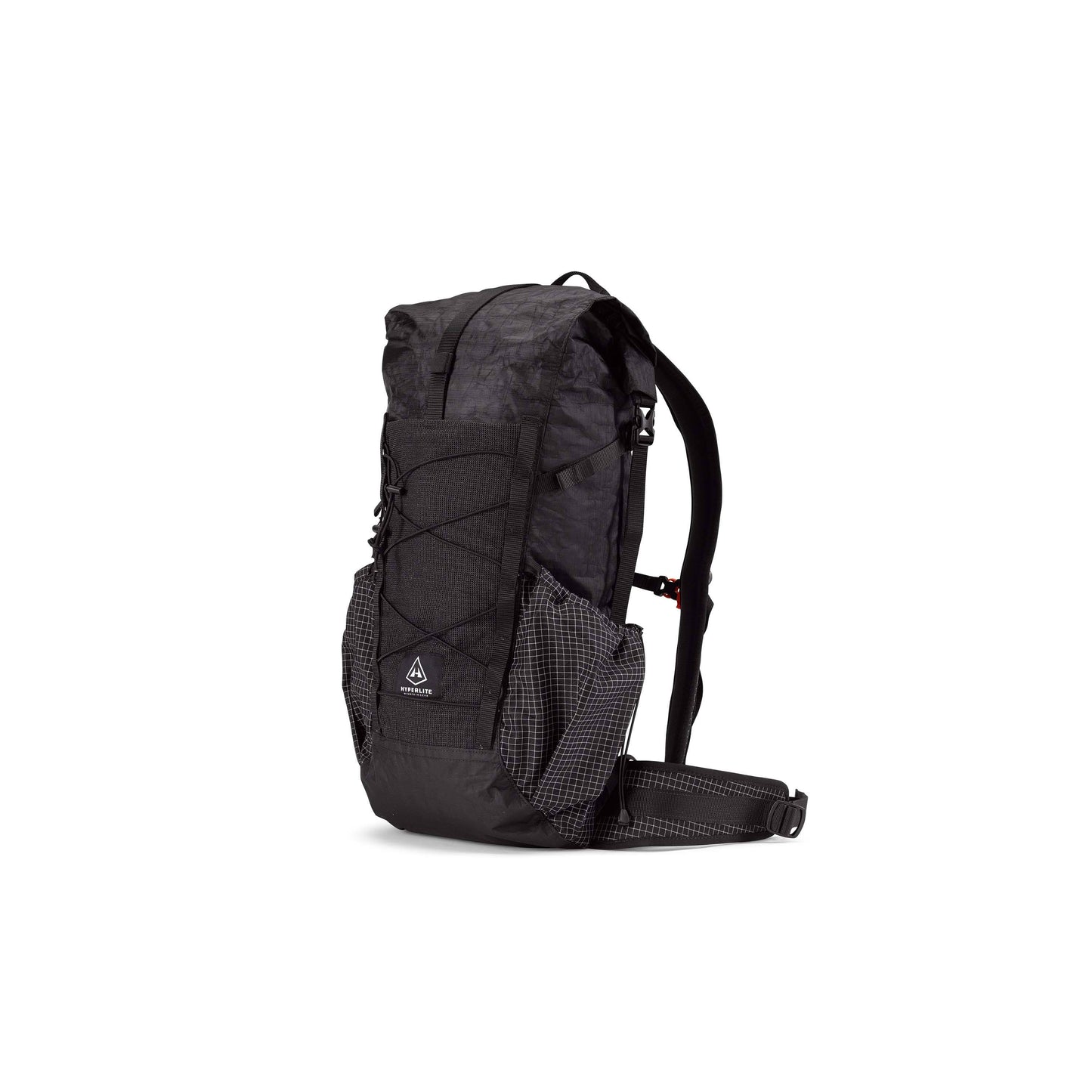 22l Daypack, Ultralight Dyneema Frameless Day Hiking Backpack, Black, Small, Elevate 22 By