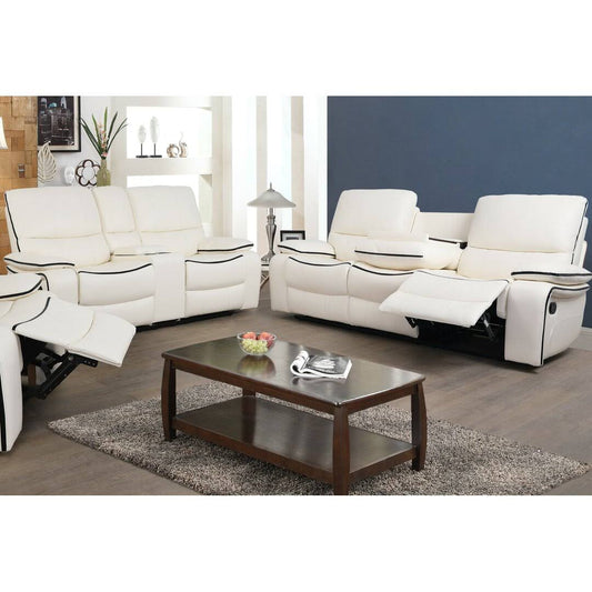 2 Piece Faux Leather Reclining Living Room Set