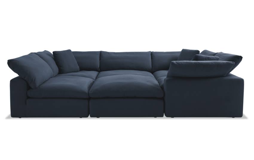 131 Modular 6 Piece Sectional Sofa 2 Corners 3