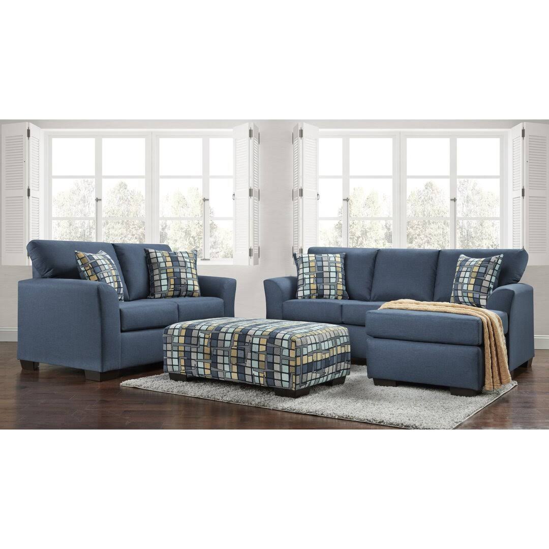 2 Piece Foam Living Room Set  Fabric